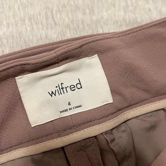 Aritzia / Wilfred front tie pants - Picture 2 of 3